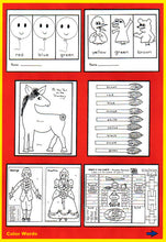 Load image into Gallery viewer, SUPER SEATWORK<br> Color Words