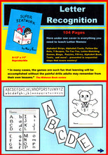 Cargar imagen en el visor de la galería, SUPER SEATWORK<br> Letter Recognition